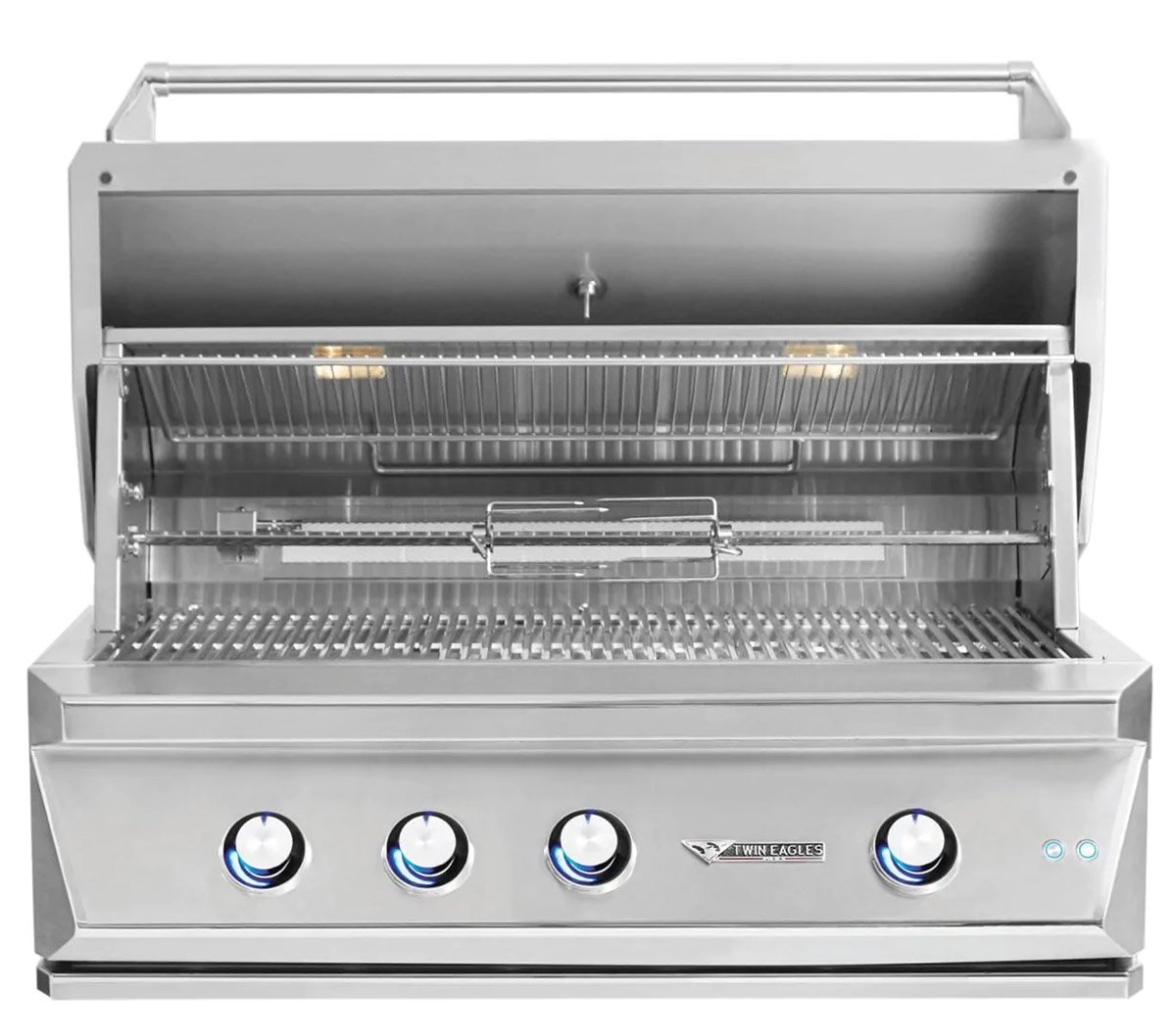 Twin eagles grill with rotisserie