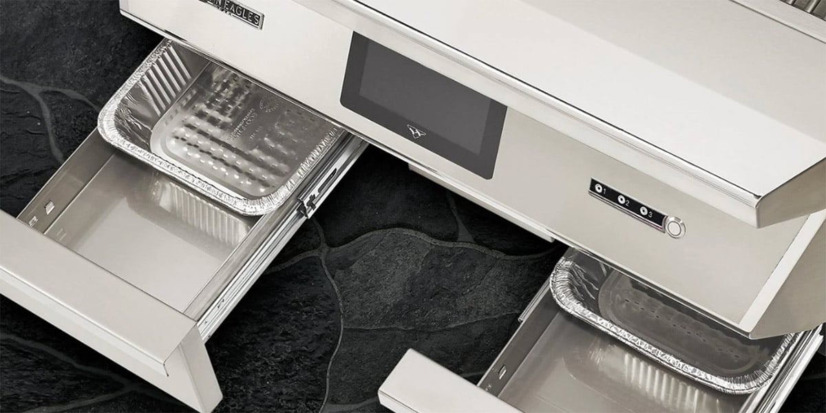 twin eagles pellet grill drip trays