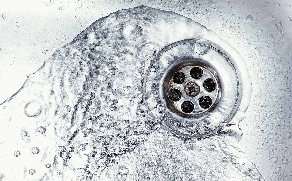 Options for draining your outdoor sink