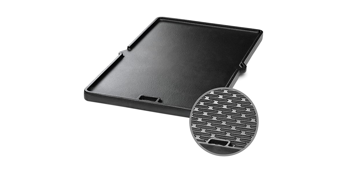 weber cast iron griddle